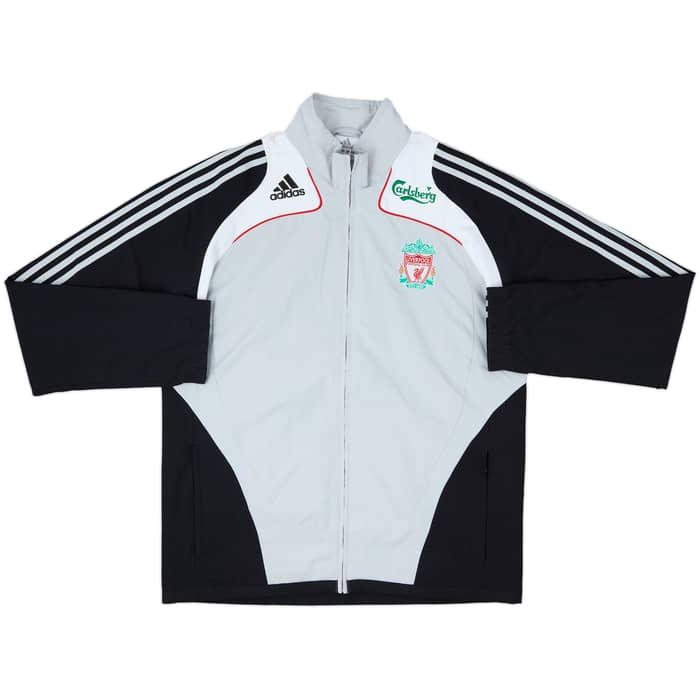 2008-09 Liverpool adidas Track Jacket - 7/10 - (L)