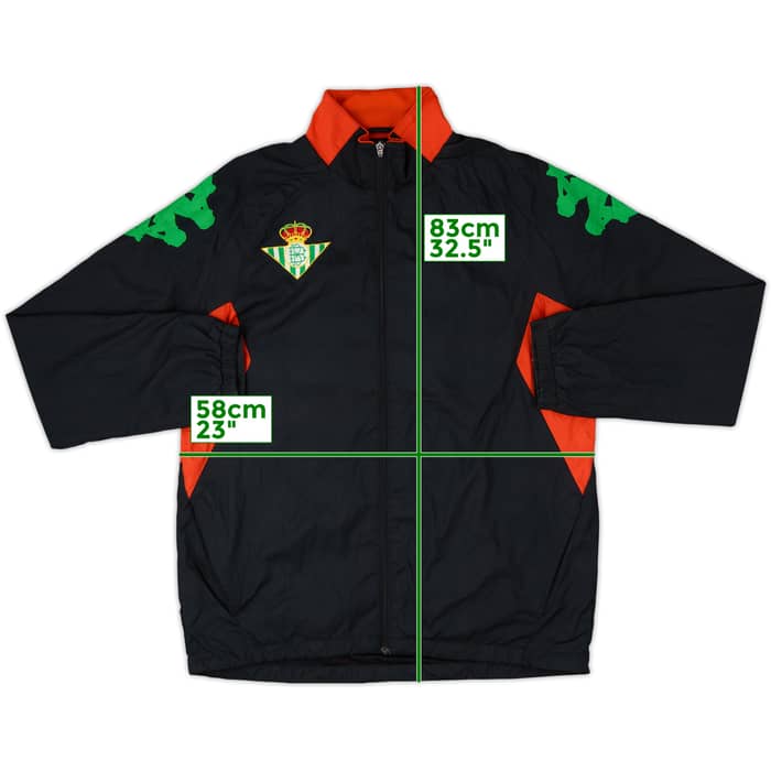 2003-04 Real Betis Kappa Track Jacket - 7/10 - (L)