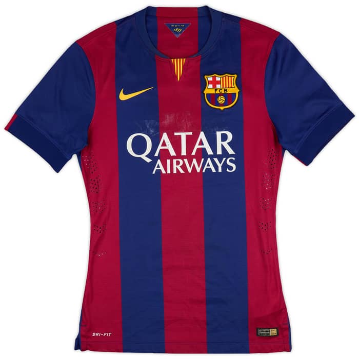 2014-15 Barcelona Authentic Home Shirt - 5/10 - (S)