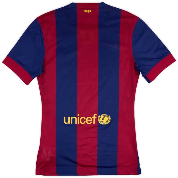 2014-15 Barcelona Authentic Home Shirt - 5/10 - (S)
