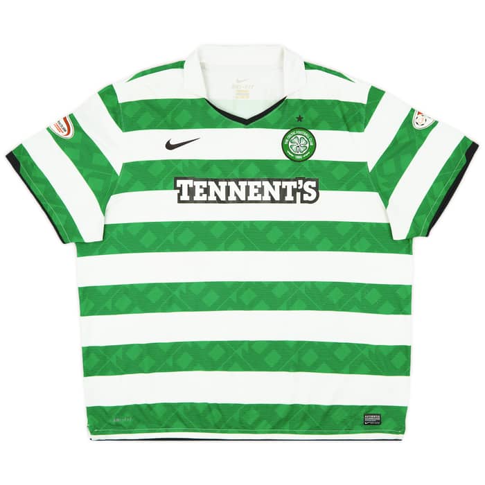 2010-12 Celtic Home Shirt Bainsteoir - 7/10 - (XXL)