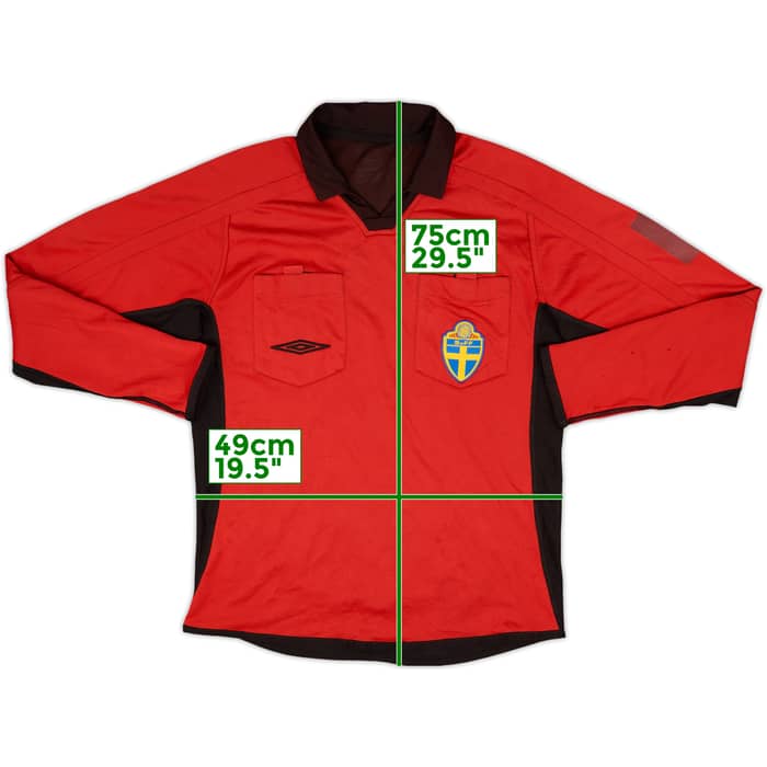 2000s Sweden Umbro Referee Reversible L/S Shirt - 6/10 - (M/L)