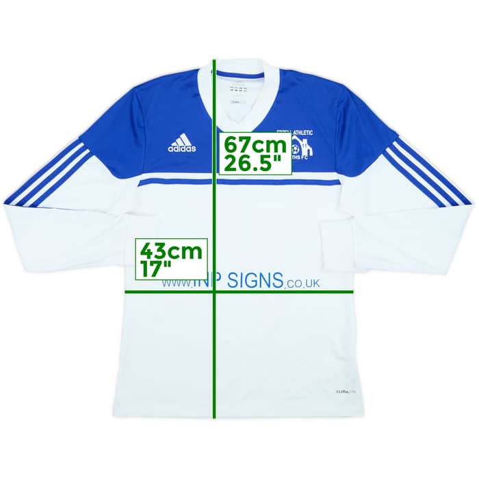 2012-13 Edzell Athletic Home L/S Shirt Harvey #11 - 5/10 - (S)