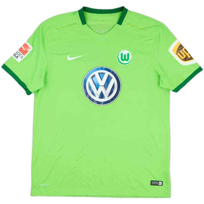 2016-17 Wolfsburg Match Issue Home Shirt Donkor #35