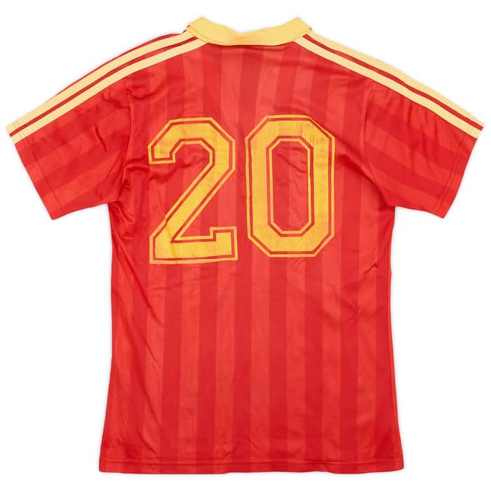 1986-87 Tecos UAG Match Issue Home Shirt #20