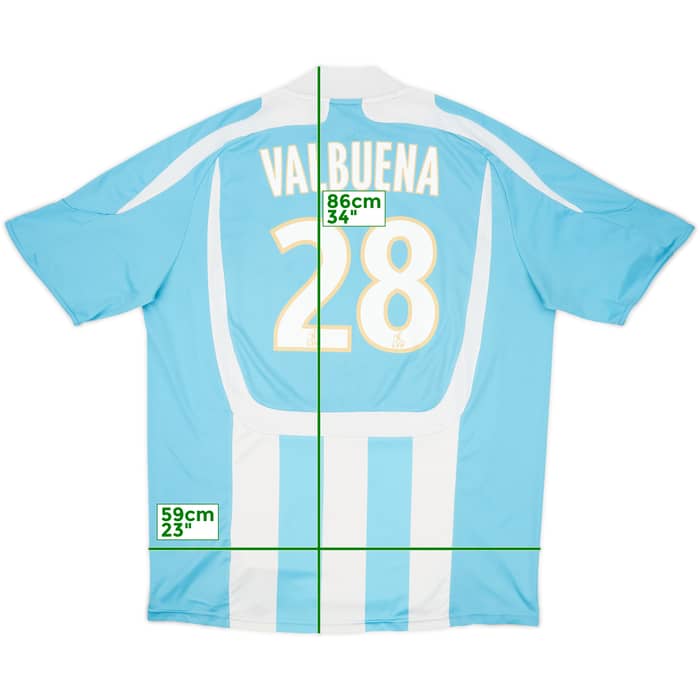 2007-08 Olympique Marseille Away Shirt Valbuena #28 - 6/10 - (XL)