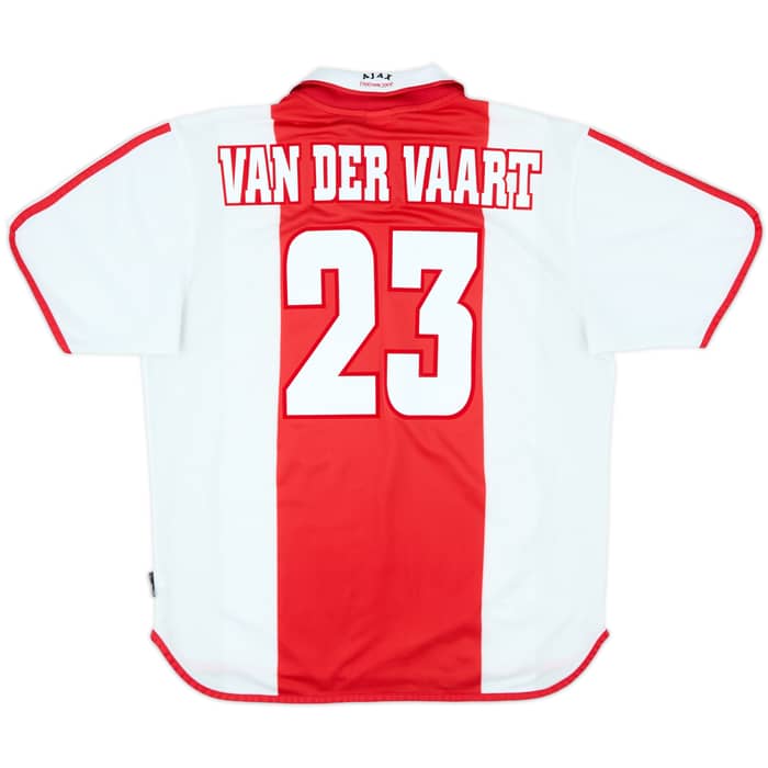 2000-01 Ajax Centenary Home Shirt Van Der Vaart #23 - 9/10 - (XL)