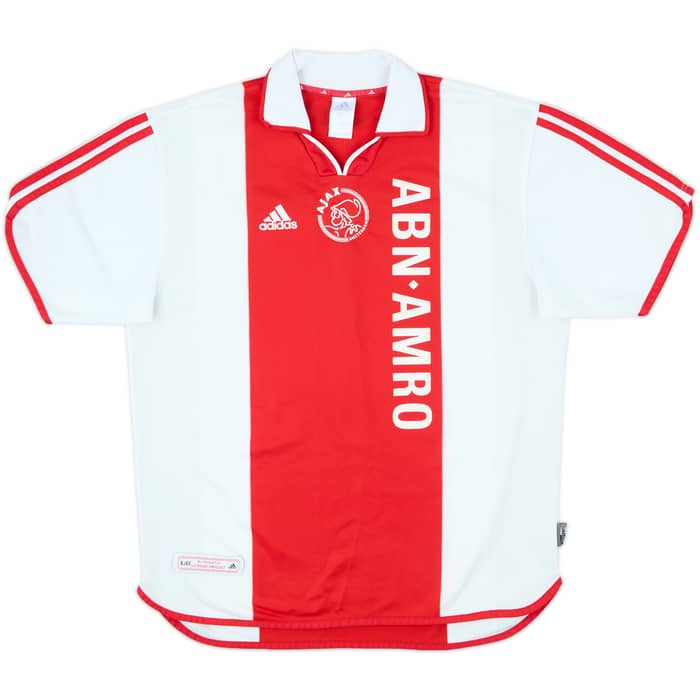 2000-01 Ajax Centenary Home Shirt Van Der Vaart #23 - 9/10 - (XL)