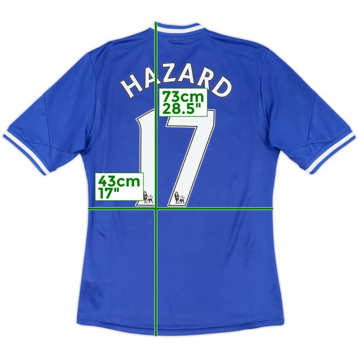 2013-14 Chelsea Home Shirt Hazard #17 - 7/10 - (S)