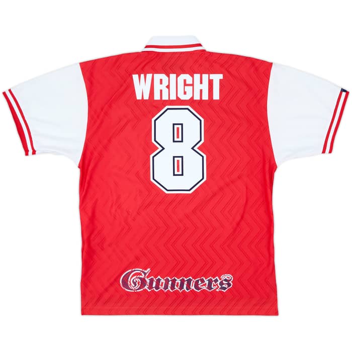 1996-98 Arsenal Home Shirt Wright #8 - 8/10 - (XXL)