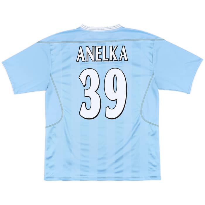 2003-04 Manchester City Home Shirt Anelka #39 - 7/10 - (XL)