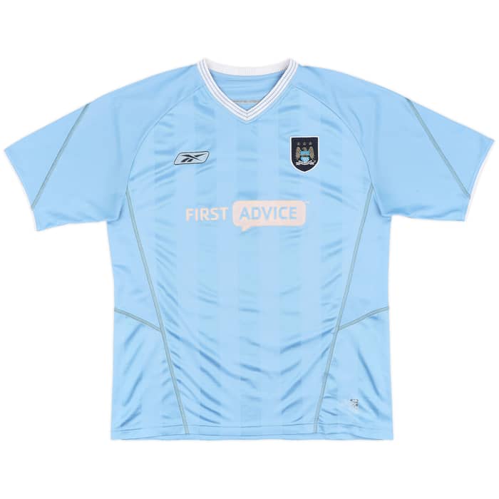 2003-04 Manchester City Home Shirt Anelka #39 - 7/10 - (XL)
