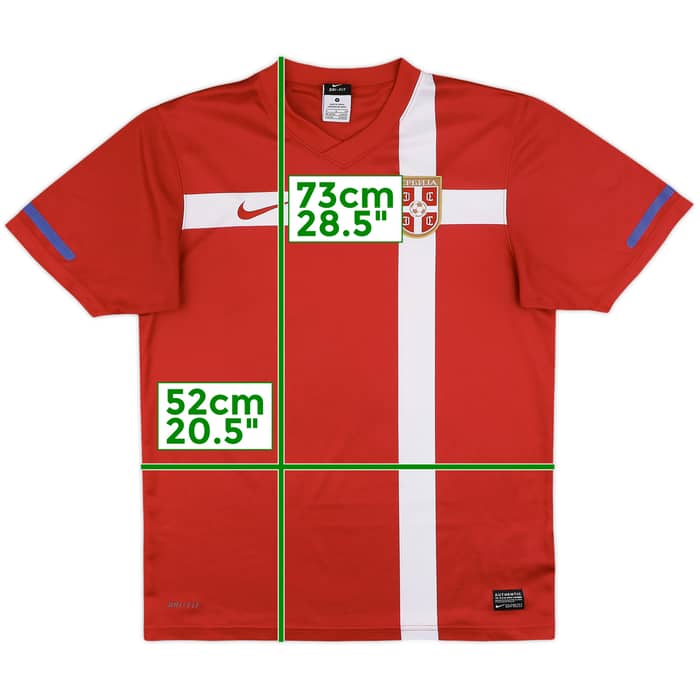 2010-11 Serbia Home Shirt - 8/10 - (S)