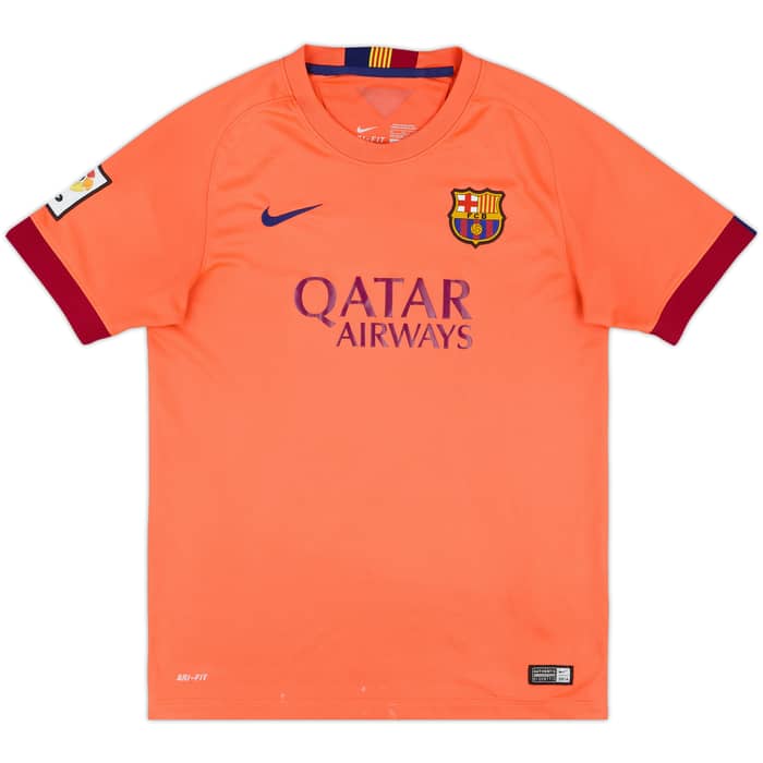 2014-15 Barcelona Away Shirt - 6/10 - (XL.Boys)