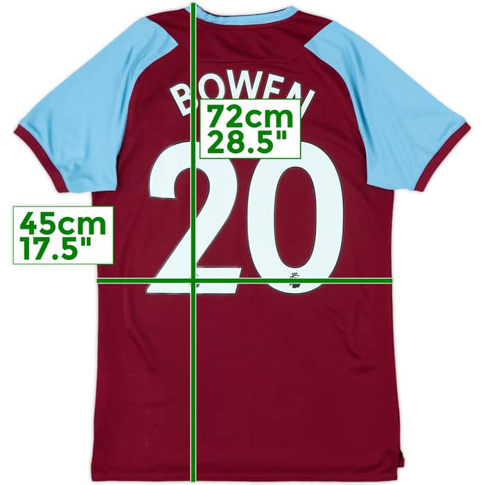 2020-21 West Ham Home Shirt Bowen #20 - 8/10 - (S)