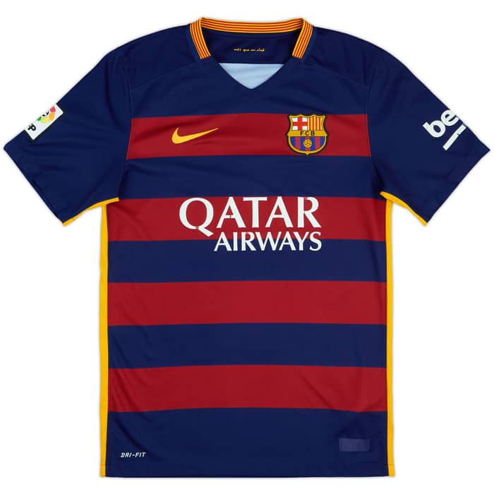 2015-16 Barcelona Home Shirt - 5/10 - (S)