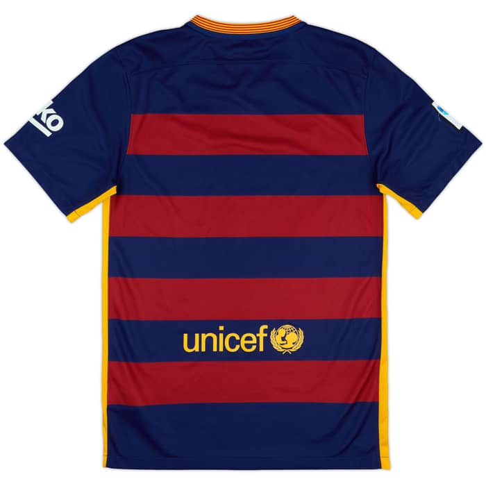2015-16 Barcelona Home Shirt - 5/10 - (S)