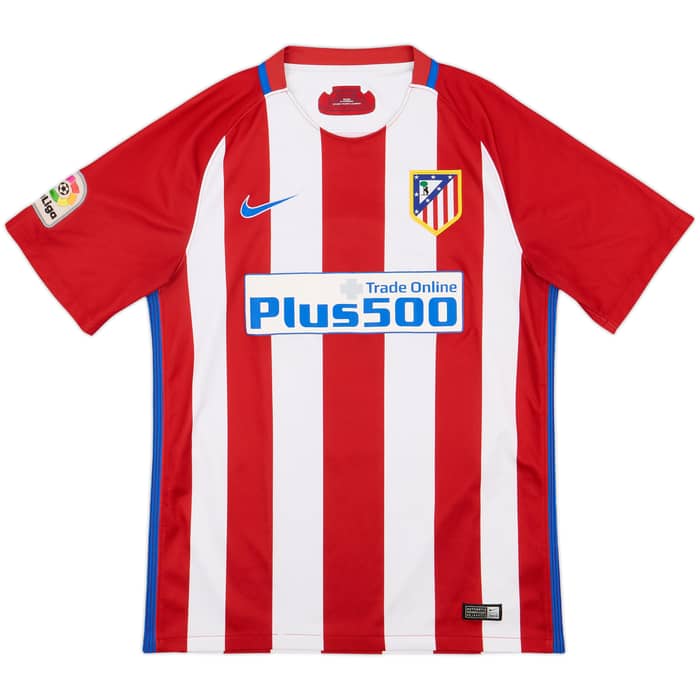 2016-17 Atletico Madrid Home Shirt F.Torres #9 - 8/10 - (M)