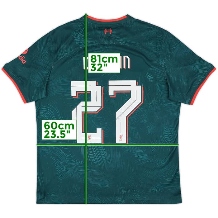 2022-23 Liverpool Third Shirt Darwin #27 - 9/10 - (XL)