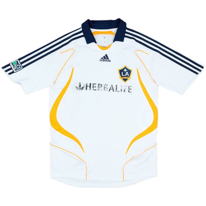 2007-08 LA Galaxy Home Shirt Beckham #23 - 5/10 - (M)