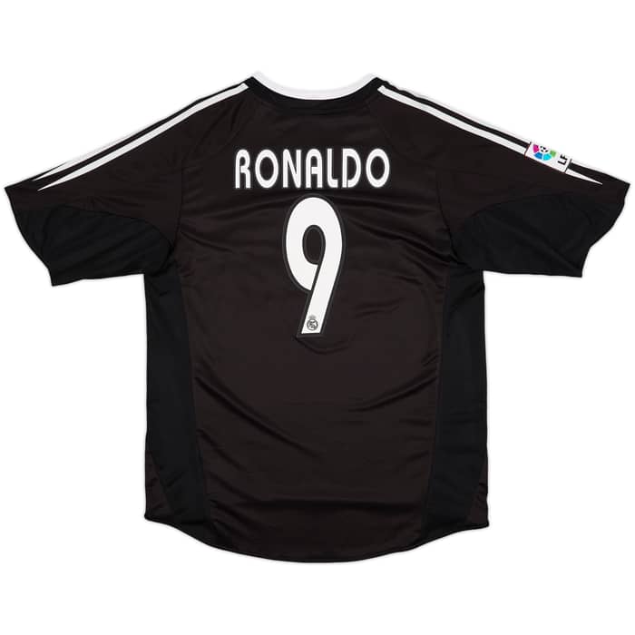 2004-05 Real Madrid Away Shirt Ronaldo #9 - 8/10 - (M)