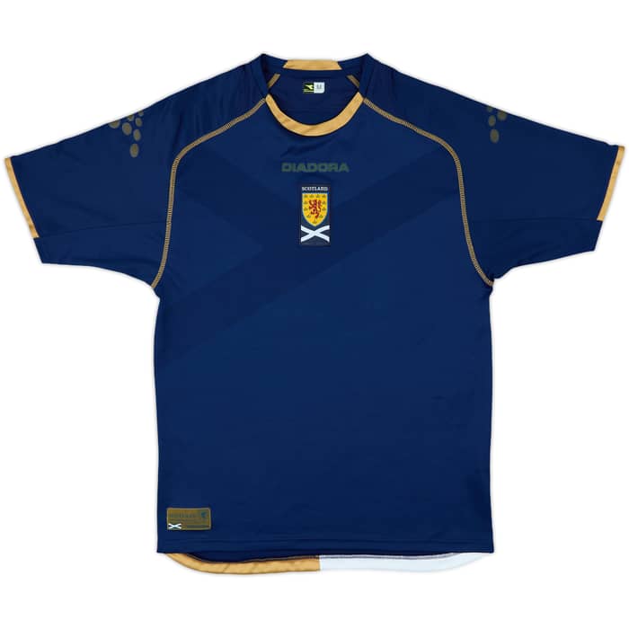 2007-08 Scotland Home Shirt #7 - 7/10 - (M)