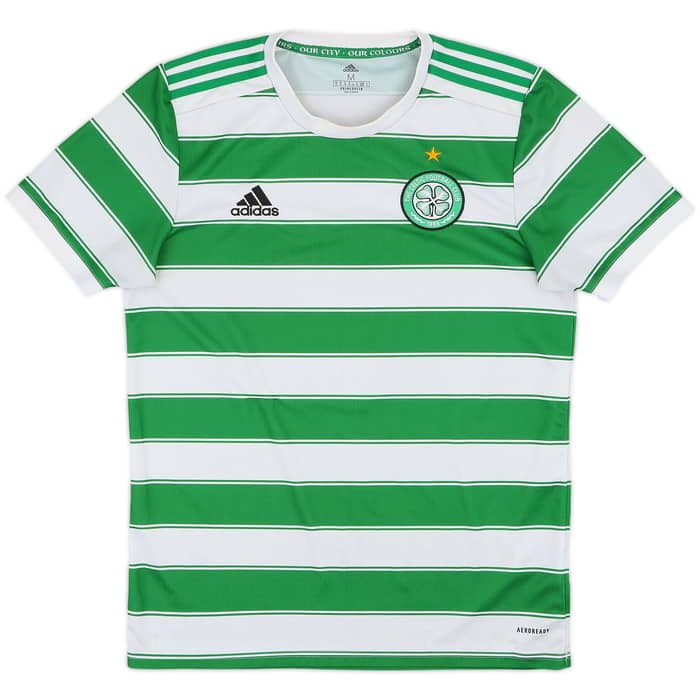 2021-22 Celtic Home Shirt - 6/10 - (M)