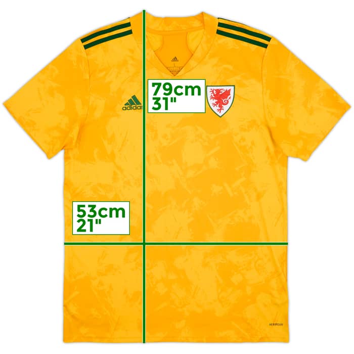 2020-22 Wales Away Shirt - 8/10 - (L)