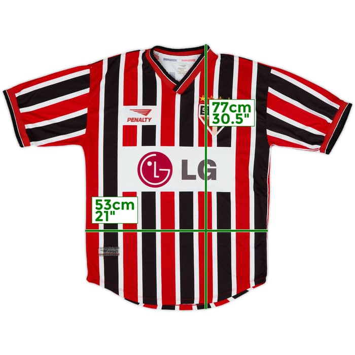 2001 Sao Paulo Away Shirt #9 - 8/10 - (L)