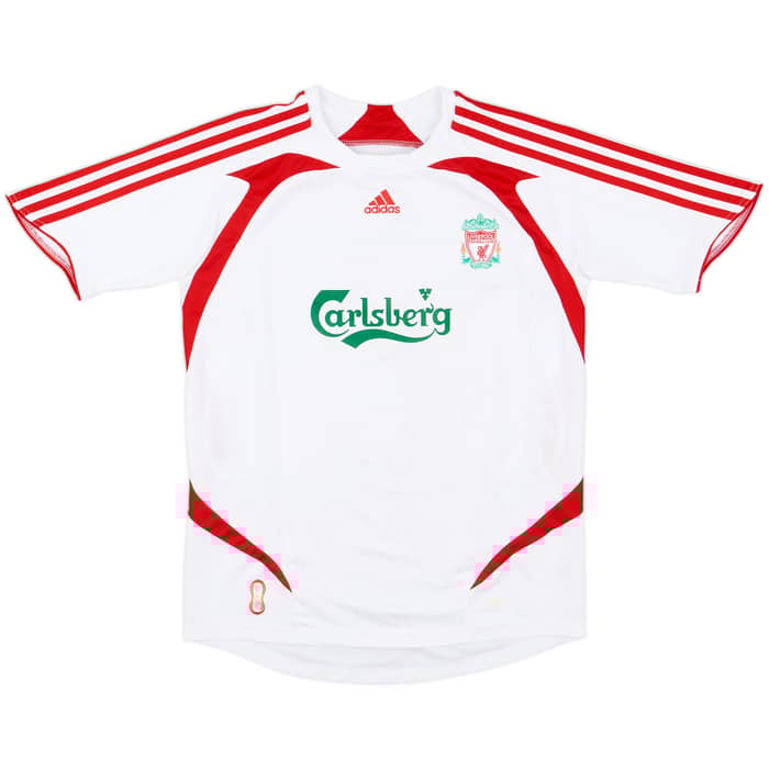 2007-08 Liverpool Away Shirt Gerrard #8 - 8/10 - (Women's M)