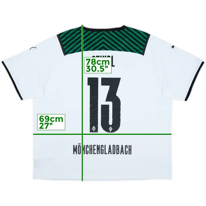 2021-22 Borussia Monchengladbach Home Shirt Stindl #13 - 8/10 - (3XL)