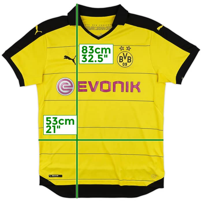 2015-16 Borussia Dortmund Home Shirt - 6/10 - (L)