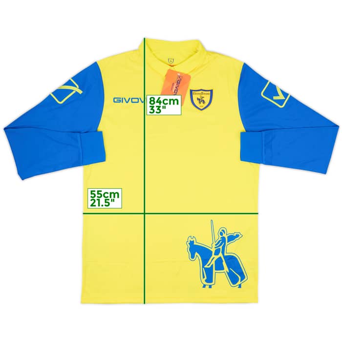 2011-12 Chievo Verona Home L/S Shirt (L)