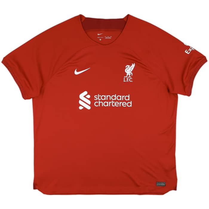 2022-23 Liverpool Home Shirt Darwin #27 - 8/10 - (XXL)