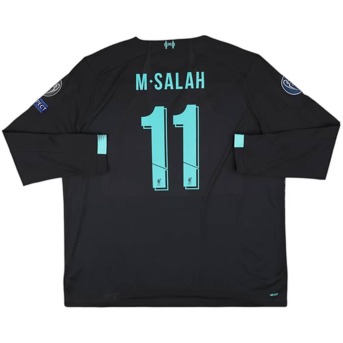 2019-20 Liverpool Third L/S Shirt M.Salah #11 - 9/10 - (3XL)