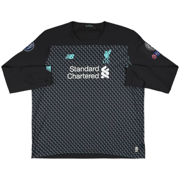 2019-20 Liverpool Third L/S Shirt M.Salah #11 - 9/10 - (3XL)