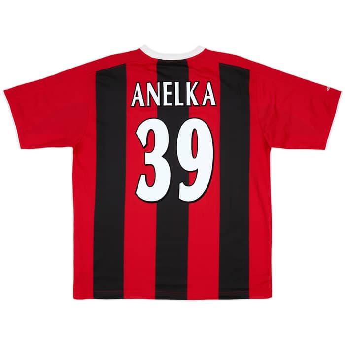 2003-04 Manchester City Away Shirt Anelka #39 - 8/10 - (L)