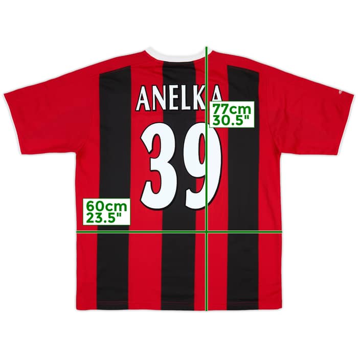 2003-04 Manchester City Away Shirt Anelka #39 - 8/10 - (L)