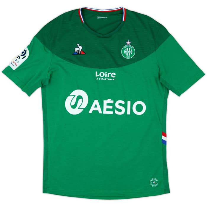 2019-20 Saint Etienne Home Shirt - 9/10 - (L)