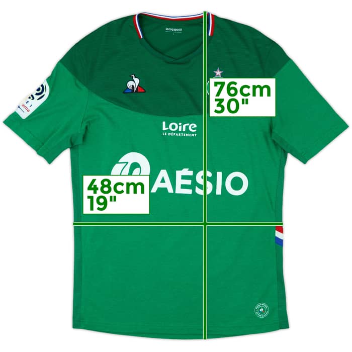 2019-20 Saint Etienne Home Shirt - 9/10 - (L)