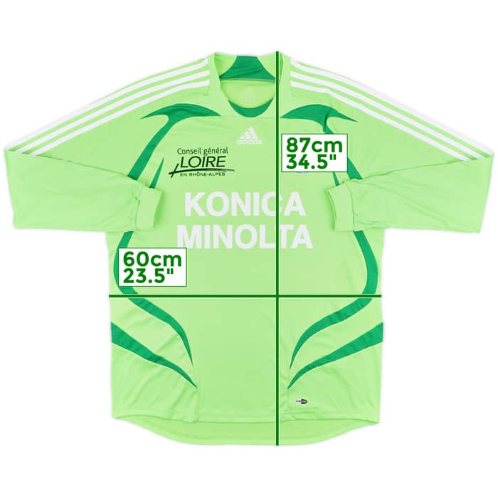 2007-08 Saint Etienne Away L/S Shirt - 9/10 - (XL)
