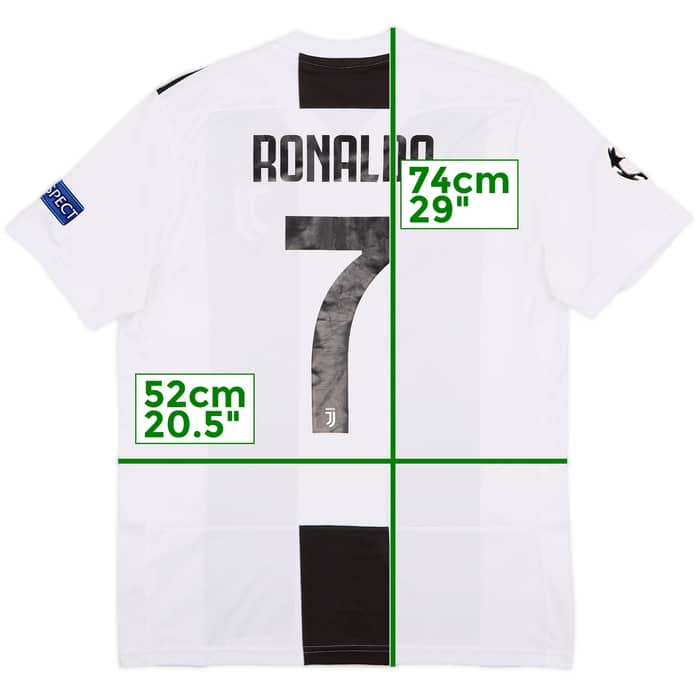 2018-19 Juventus Home Shirt Ronaldo #7 - 7/10 - (M)