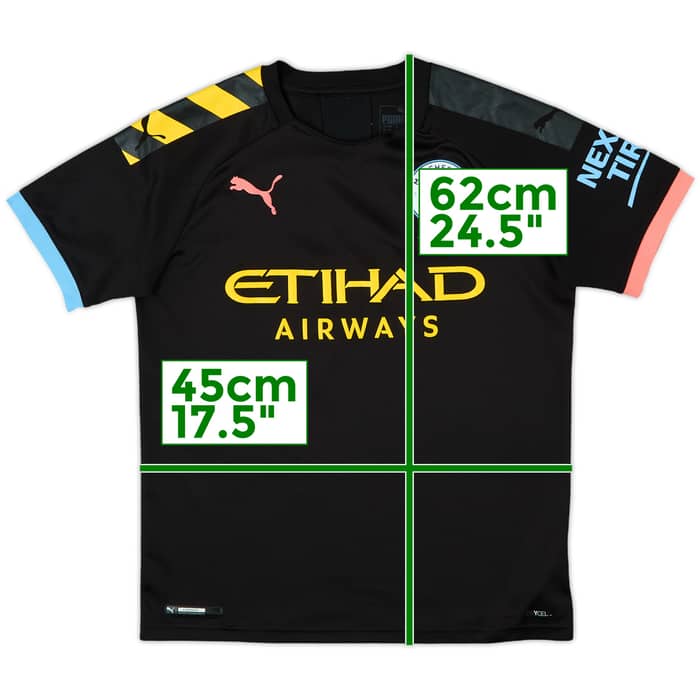 2019-20 Manchester City Away Shirt - 8/10 - (L.Boys)