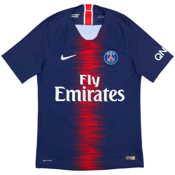 2018-19 Paris Saint-Germain Authentic Home Shirt Neymar Jr #10 - 10/10 - (S)