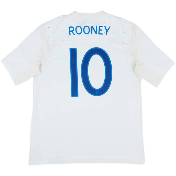 2010-11 England Home Shirt Rooney #10 - 8/10 - (L)