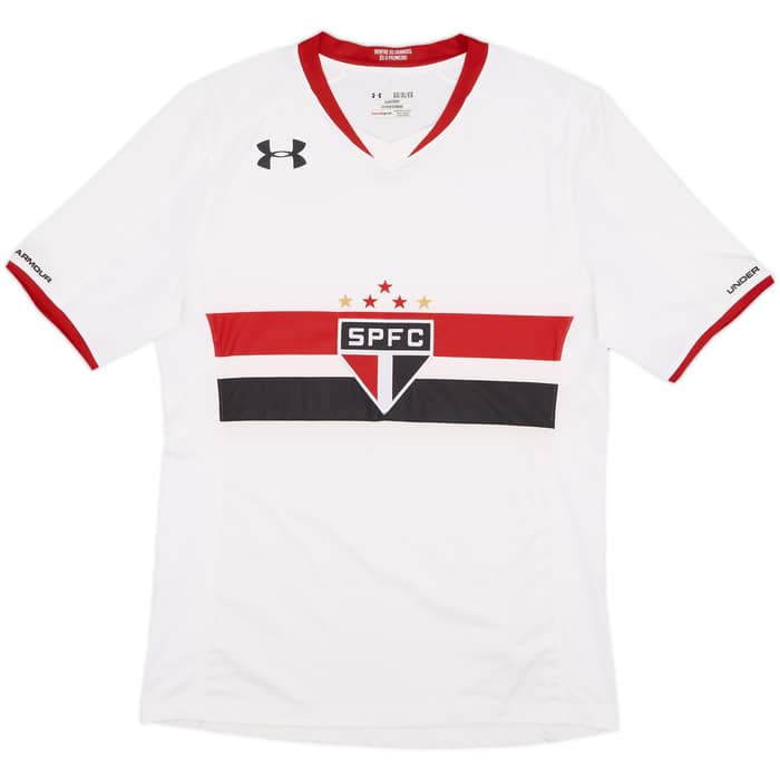 2015 Sao Paulo Home Shirt - 8/10 - (XL)
