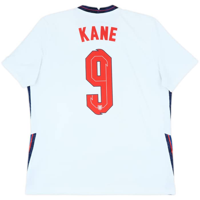 2020-22 England Authentic Home Shirt Kane #9 - 8/10 - (XL)