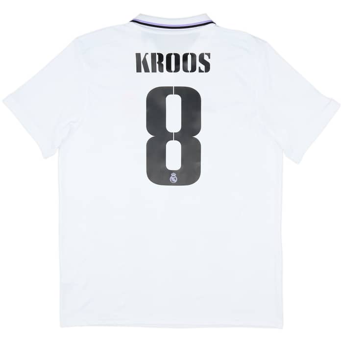 2022-23 Real Madrid Home Shirt Kroos #8 - 10/10 - (XL)