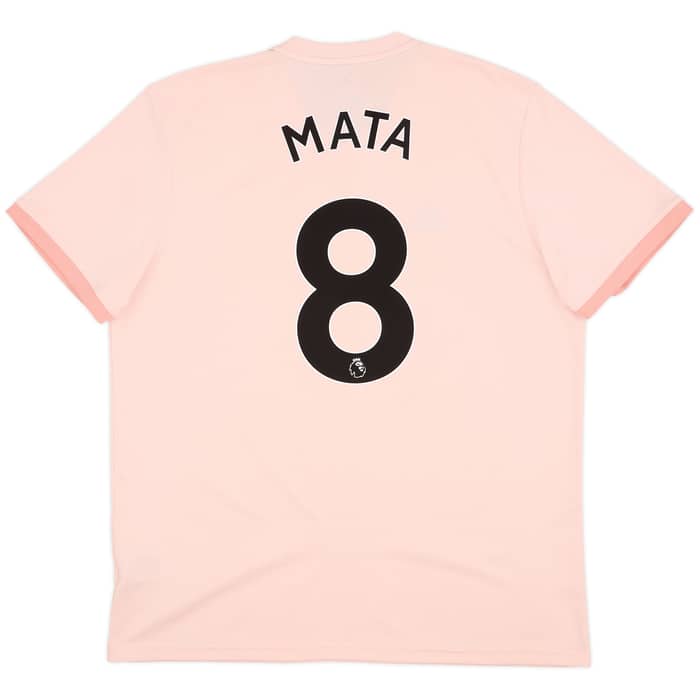 2018-19 Manchester United Away Shirt Mata #8 - 9/10 - (XL)