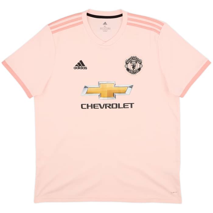2018-19 Manchester United Away Shirt Mata #8 - 9/10 - (XL)
